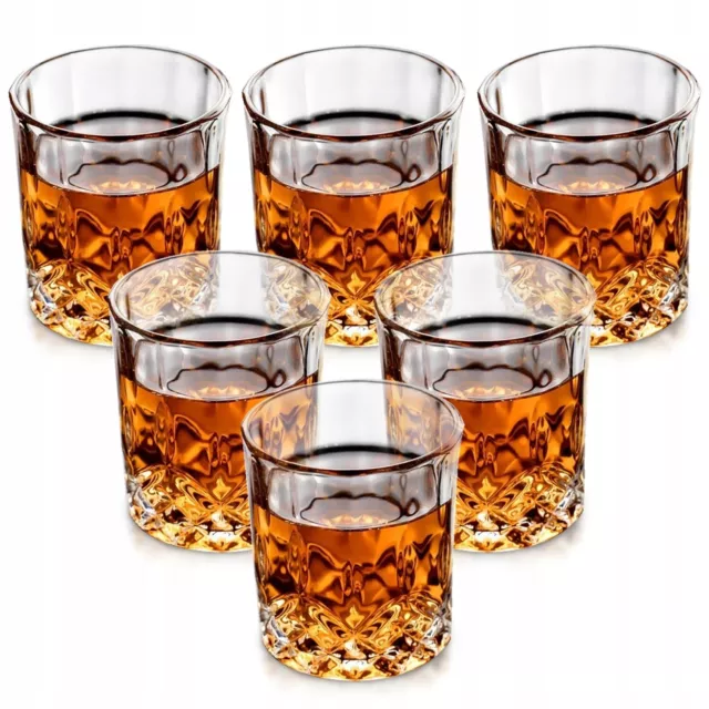 Whiskyglas Gläser Set 6tlg Kristallglas 230 ml