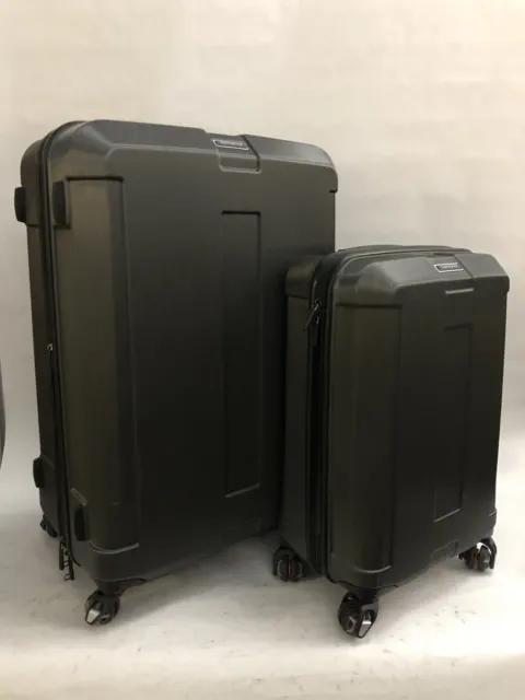 Samsonite Carbon Elite 2.0 Hardside 2-Piece Spinner Luggage Set Black /Dark Gray