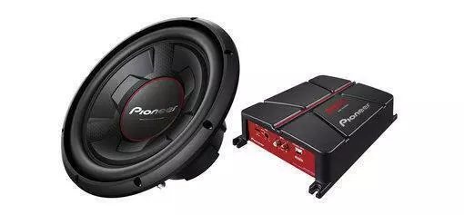 Pioneer GXT-3706B-Set - 30cm Subwoofer Set inkl. Kabel