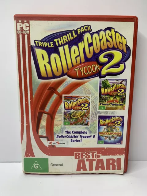 RollerCoaster Tycoon 2 Triple Thrill Pack – Atari®