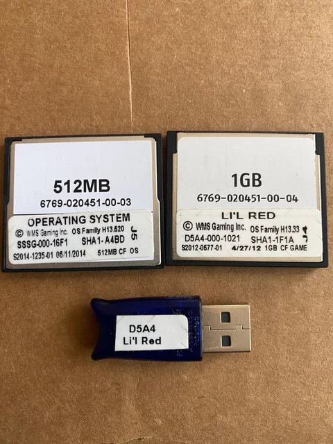 Wms Blue Bird 2  Software Lil Red  With Dongle