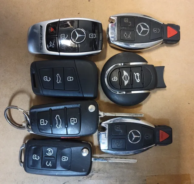 key fob lot BMW Mercedes VW used key fobs