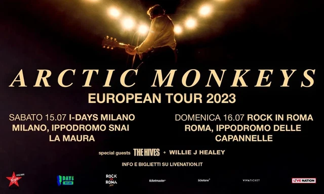 Biglietti (2) concerto Arctic Monkeys Milano 15 luglio 2023 posto unico 