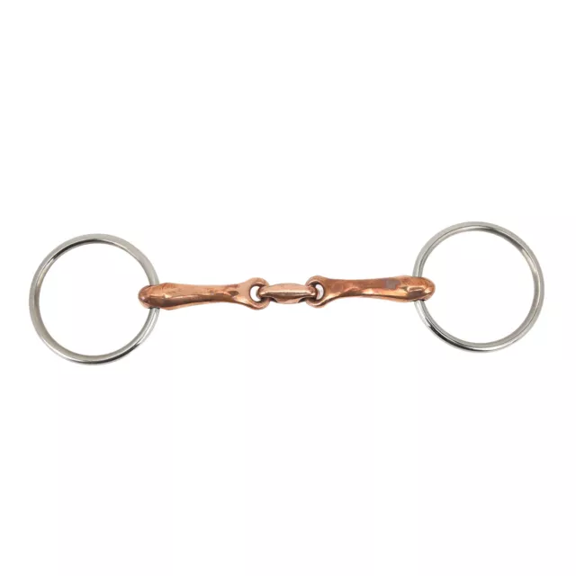 Horse Mouth Bit Loose Snaffle Easy To Install For Horse Racing Accessory