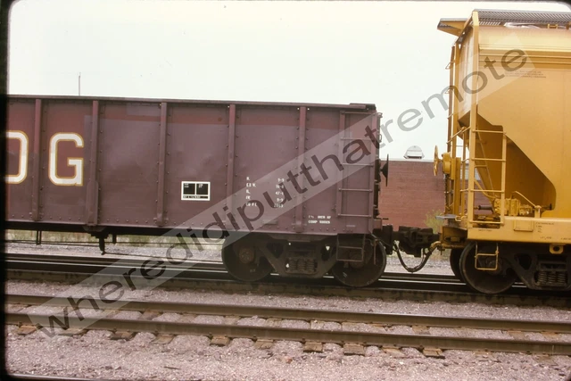 Original Slide Herzog HZGX Gondola 5-96 Proviso ILL