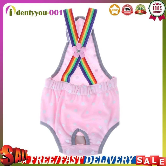 SOBW Hundewindeln,Windeln FüR Hunde,Niedliche Strap Physiologische Hosen Haustie