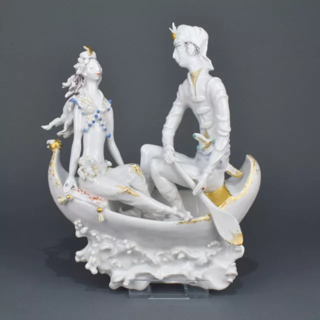 Meissen 1001 Nacht Peter Strang Der goldene Kahn Figur figure porcelain H Werner