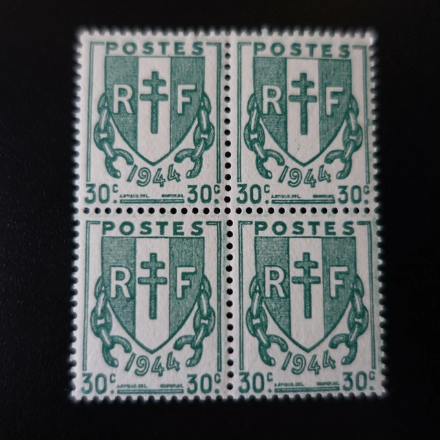Timbre France Type Blanc N°107 à 110 – Neuf Sans Charnière (MNH), émission 1900-1940, Collection Philatélie