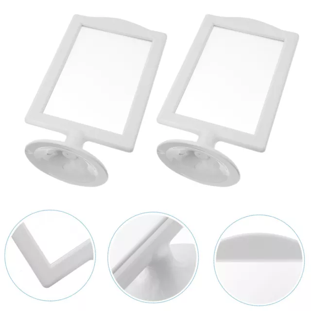 4pcs Double Sided Standing Picture Frames for Tabletop Display-SC