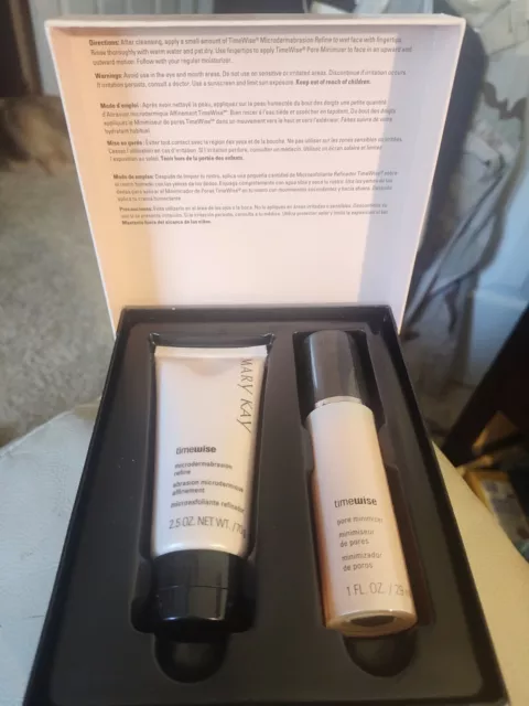 Mary Kay Timewise Microdermabrasion Plus Set Pore Minimizer New