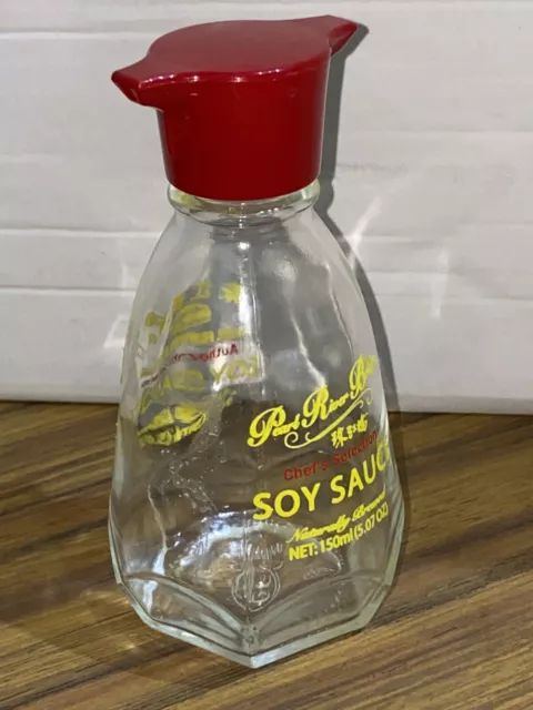 Jar Soy Sauce Pot Glass Bottle Oil Dispenser Vinegar Spice Condiment Accessory