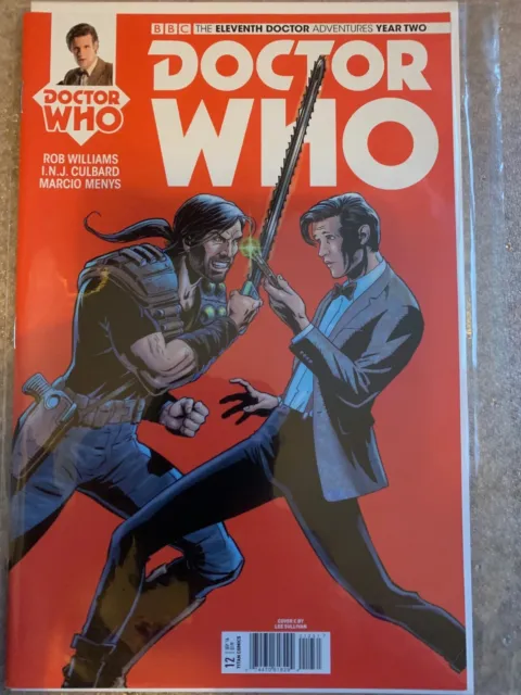 Doctor Who Eleventh Doctor Adventures Year Two Titan Comic Issue 12C (Sep 16)