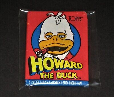 HOWARD THE DUCK 1986 Topps (1) Unopened Trading Card Wax Pack