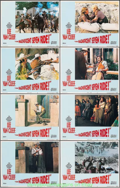 THE HONKERS LOBBY CARD 11x14 Inch Size Movie Poster JAMES COBURN Complete Set