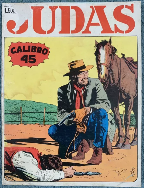 Fumetto western Judas n.1 del 1979, ed. Daim Press