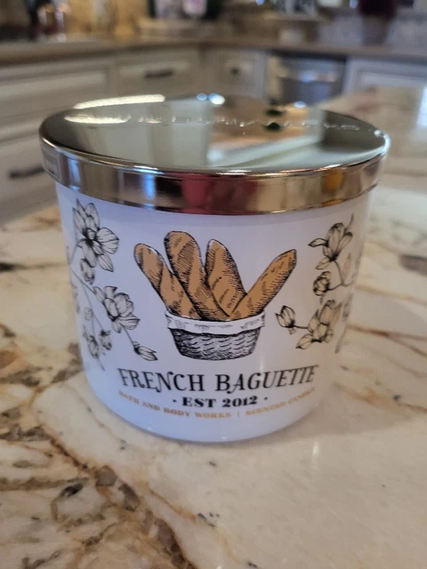 Bath & Body Works FRENCH BAGUETTE 3-Wick Scented Candle DISCONTINUED