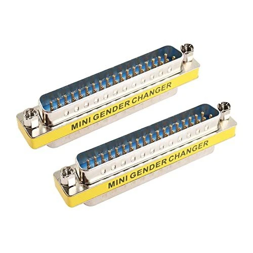MEIRIYFA DB37 37 Pin Gender Changer D-SUB 37Pin Male to Male Coupler Serial C...