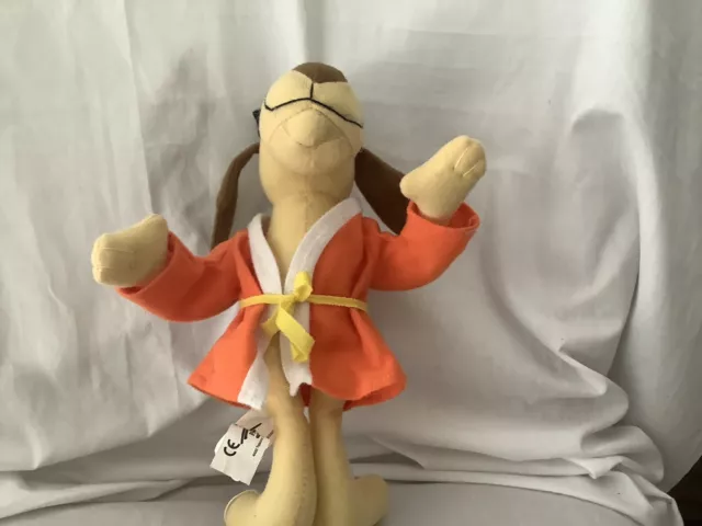 Vintage 2001 Hanna Barbera Hong Kong Phooey 9.5" Plush Play by Play