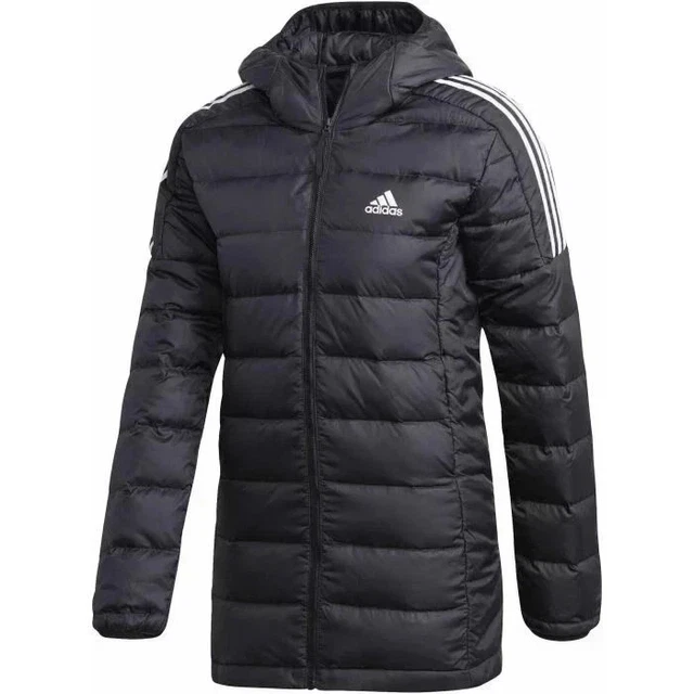Doudoune Noire Femme Sherpa - Taille 38-40, Longueur Longue - Occasion Très Bon état (PVC/polyester)