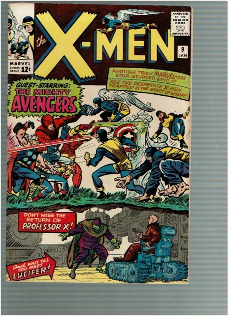 X-men 9 1st Avengers vs X-Men 1st app Lucifer VF