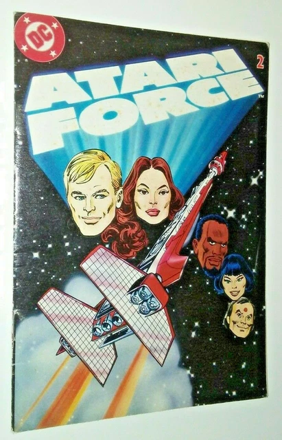 Atari Force #2 Promo Giveaway 1982 Dc Comics Mini Vf