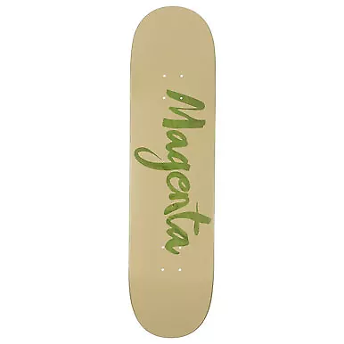 Magenta Bush Team 8.25 Skateboard Deck in Green-  -Green