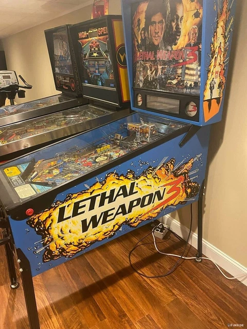 Lethal Weapon 3 1992 DATA EAST Pinball Machine Excellent Condition