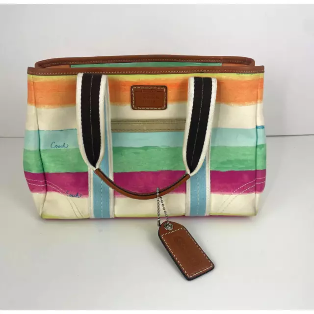 Coach Multi Color Great Summer Bag