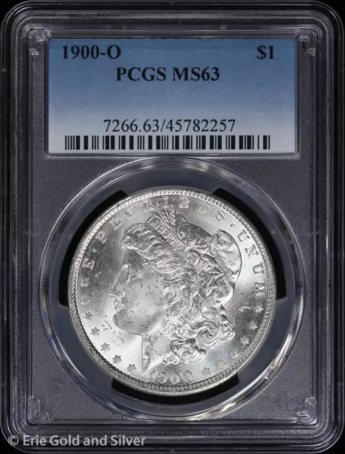 1900-O $1 Morgan Silver Dollar PCGS MS 63 | Uncirculated UNC