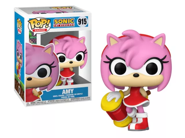 Figurine - Pop! Games - Sonic the Hedgehog - Amy Rose - N° 915 - Funko