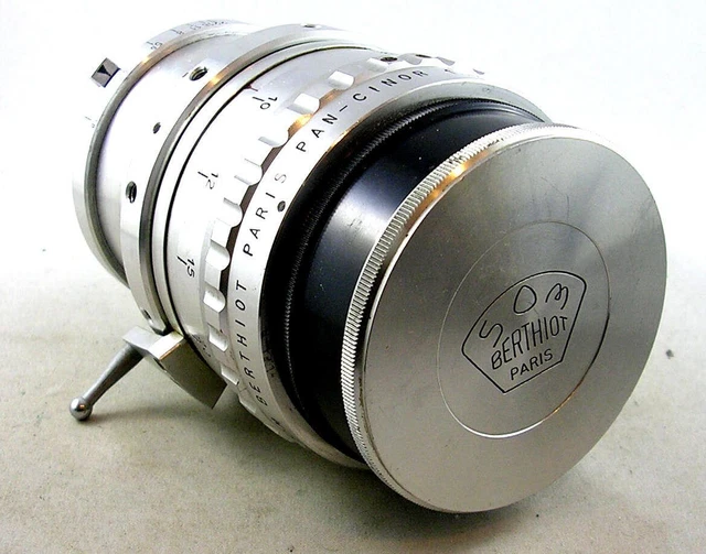 Objectif Ancien Som Berthiot Cinor B 1:2.3 F=23 - N°66357 - Pour Caméra Paillard Bolex