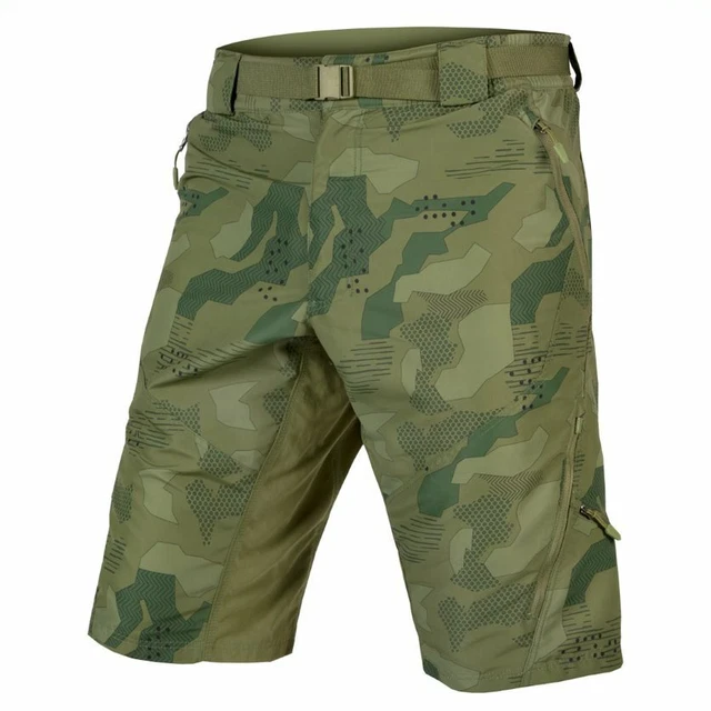 Padded Shorts Hummvee Short II Camouflage Green Endura Mtb