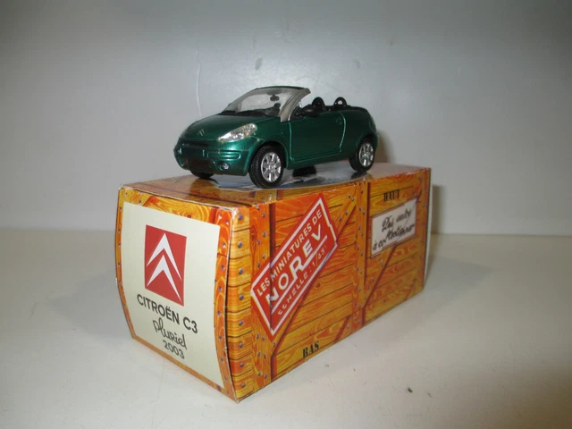CITROEN C3 PLURIEL Vert Green Grun de 2003 par NOREV au 1/43