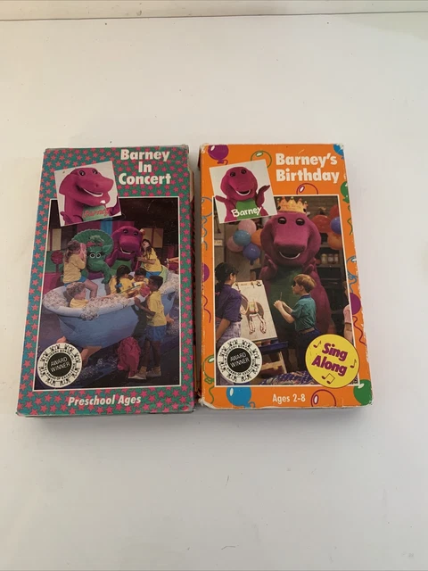 Barney Barney In Concert Sing Along Vhs Old Packaging 5 59 Barney Barney In Concert Sing Along Vhs Old Packaging 5 59