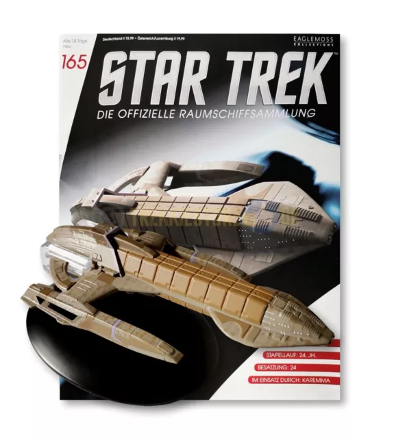 Karemma Raumschiff #165 Eaglemoss Star Trek die offizielle Raumschiffsammlung