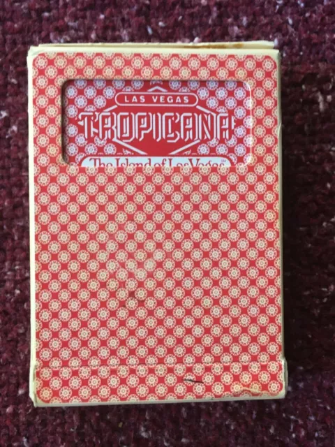 Tropicana Hotel & Casino - Las Vegas, NV - Casino Used Playing Cards - GEMACO