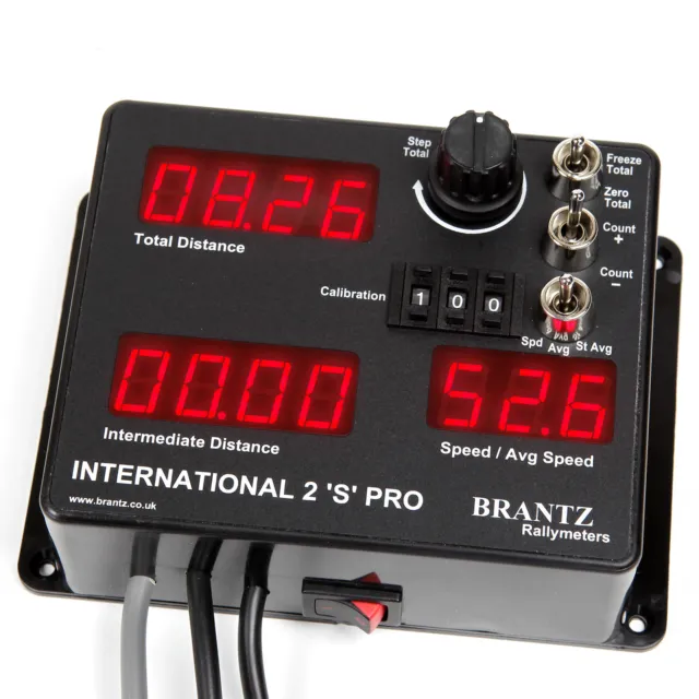 Brantz International 2 S Pro Rallye/Rennbühne Tripmeter Comp