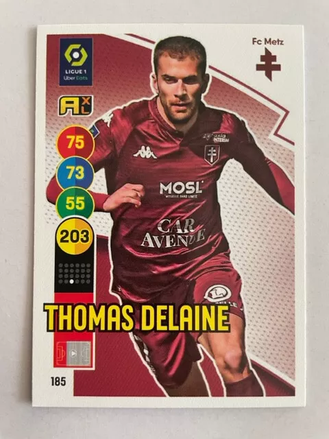 Adrenalyn Xl Ligue 1 2021 / 2022 - Delaine - Fc Metz - N°185