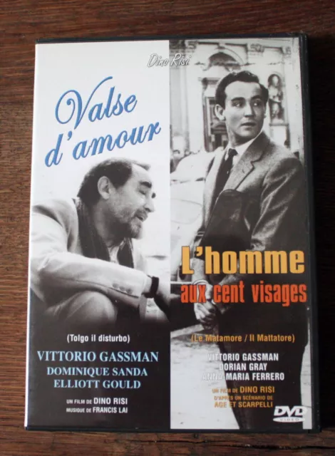 valse d'amour l'homme aux cents visages dvd dino risi vittorio gassman c neuf