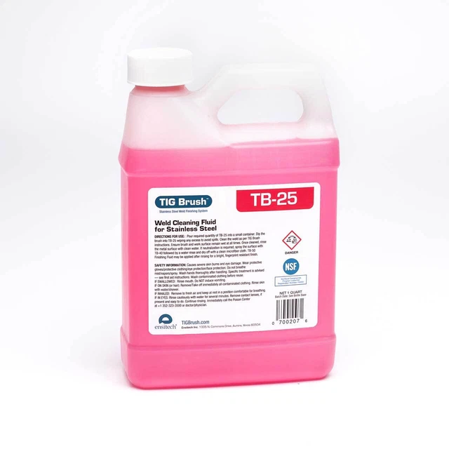 Ensitech C0025-001Q TB-25 Weld Cleaning Fluid 1 Quart