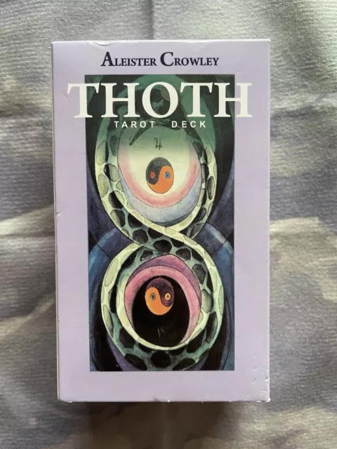 Thoth Tarot Deck Standard by Aleister Crowley Small in box with PDF book