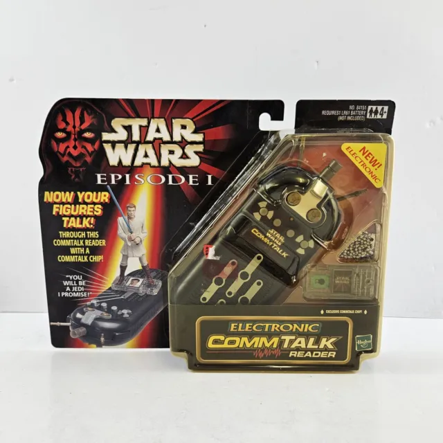 Electronic Comm Talk Reader Star Wars Episodio 1 Modellino Sigillato Hasbro 1999
