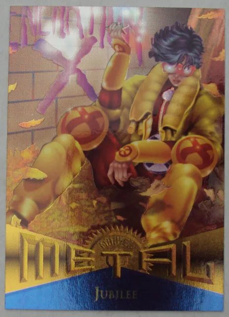 Fleer Marvel Metal 1995 MCU Card Jubilee #98