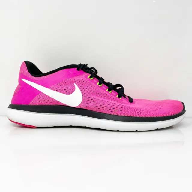 Nike Womens Flex 2016 Run 830751-600 Pink Running Shoes Sneakers Size 8.5