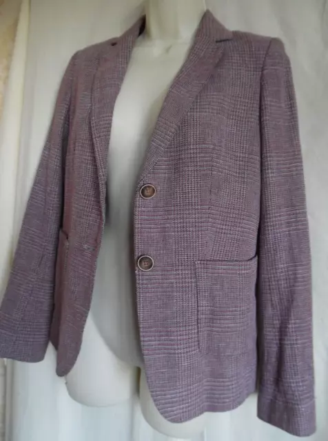 Next Tailoring cotton/linen blend spring / summer jacket size 8