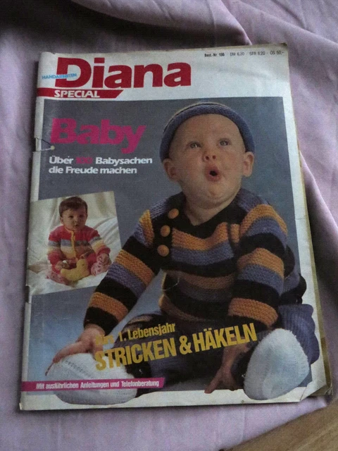 Diana Spezial Baby Handarbeiten Nr. 156 stricken häkeln