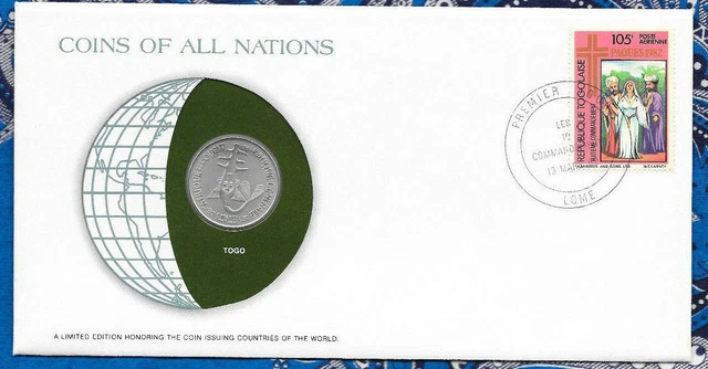 Coins of All Nations West  African States Togo 100 Francs 1976 UNC