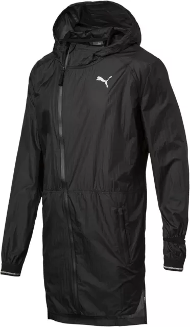 PUMA Herren Jacke Nerver Run Back lite Sportjacke, Schwarz, M