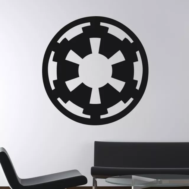 Adesivo da parete logo imperiale Star Wars (AS10189)