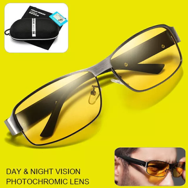 Nachtsichtbrille UV Auto Nachtfahrbrille Sonnenbrille Kontrast Brille Sunglasses